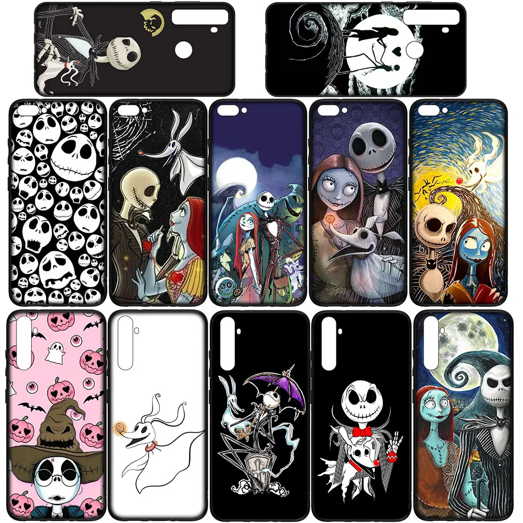 Halloweens Christmas Skellington Jack Phone Cover Case for Huawei Nova 3i 3 5t 2i 7 SE Mate 10 20 P20 P30 Pro 2 Lite Soft Casing