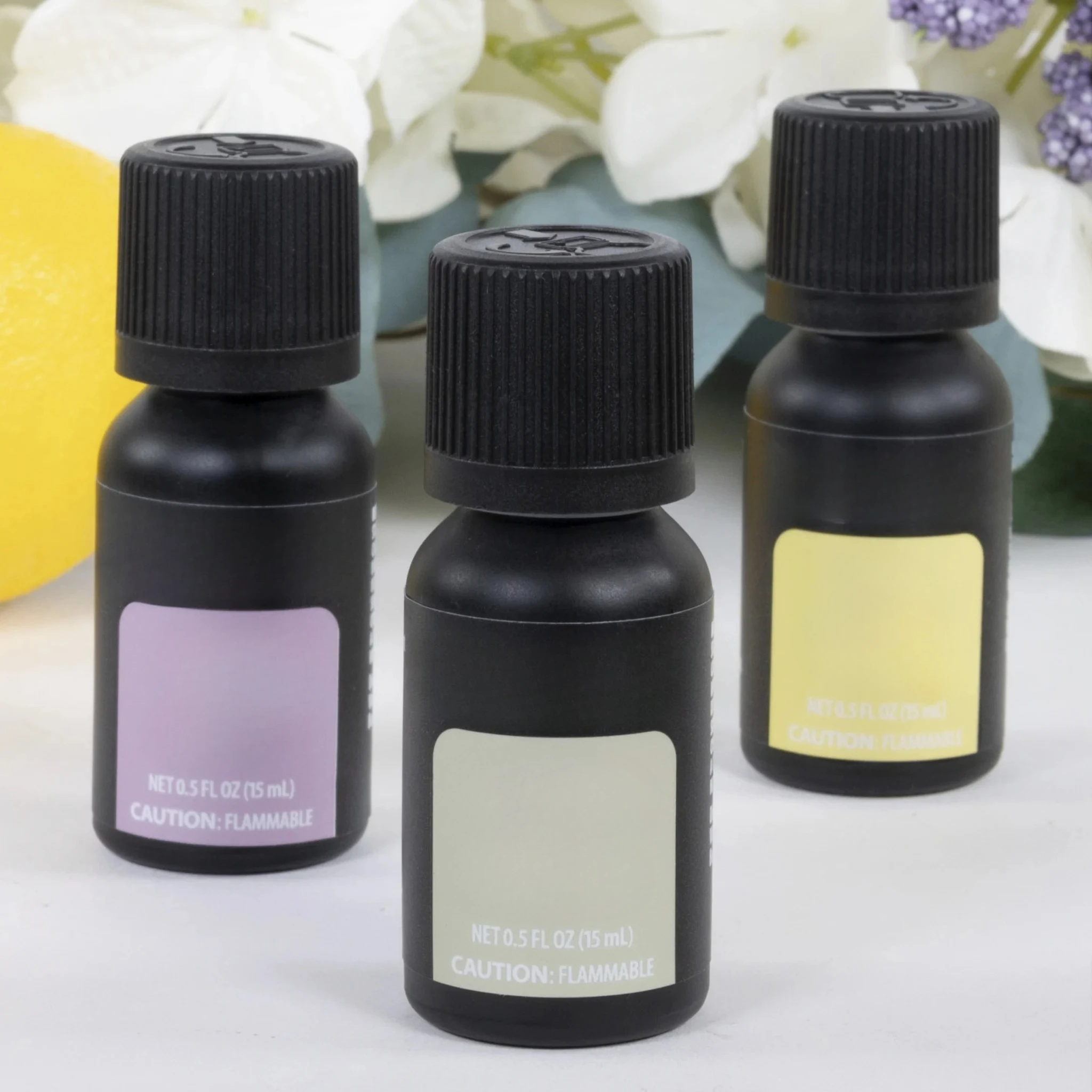 

100% Pure Essential Oils: Lavender, Peppermint, & Lemon, 3 Pack x 15mL