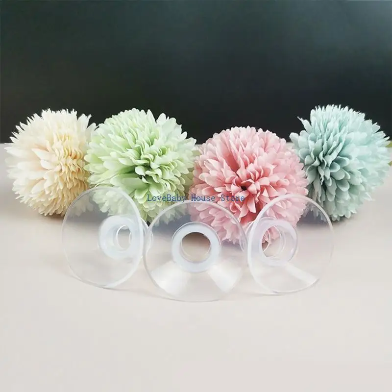 BX0D كفاءة سيليكون مضخة الثدي شفة محول مريحة مضخة الثدي القرن محول دائم لتعزيز التعبير الحليب