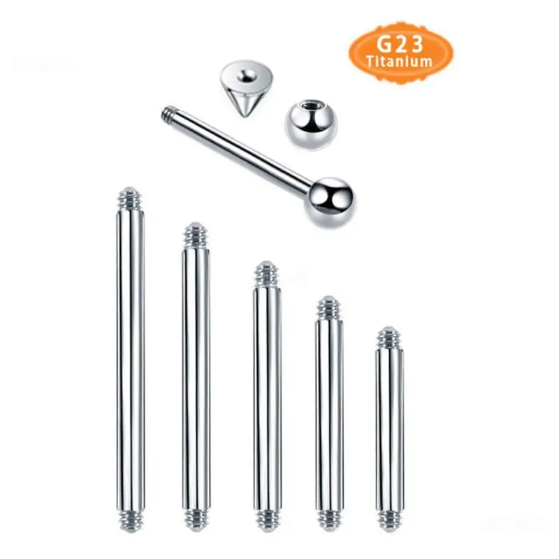 1/5PCS Earrings High Quality Titanium Alloy Mens Ear Studs Fashion Accessories Need Suitable For Perforation Replacement