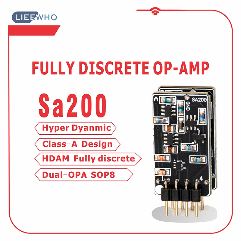 Ver2026#Dual op amp LIEEWHO|SA200 Hi-End Fully  Discrete Dual OP-AMP 1PCS/ Upgrade Replace OPA2064/SS3602/MUSES02/Dual OP