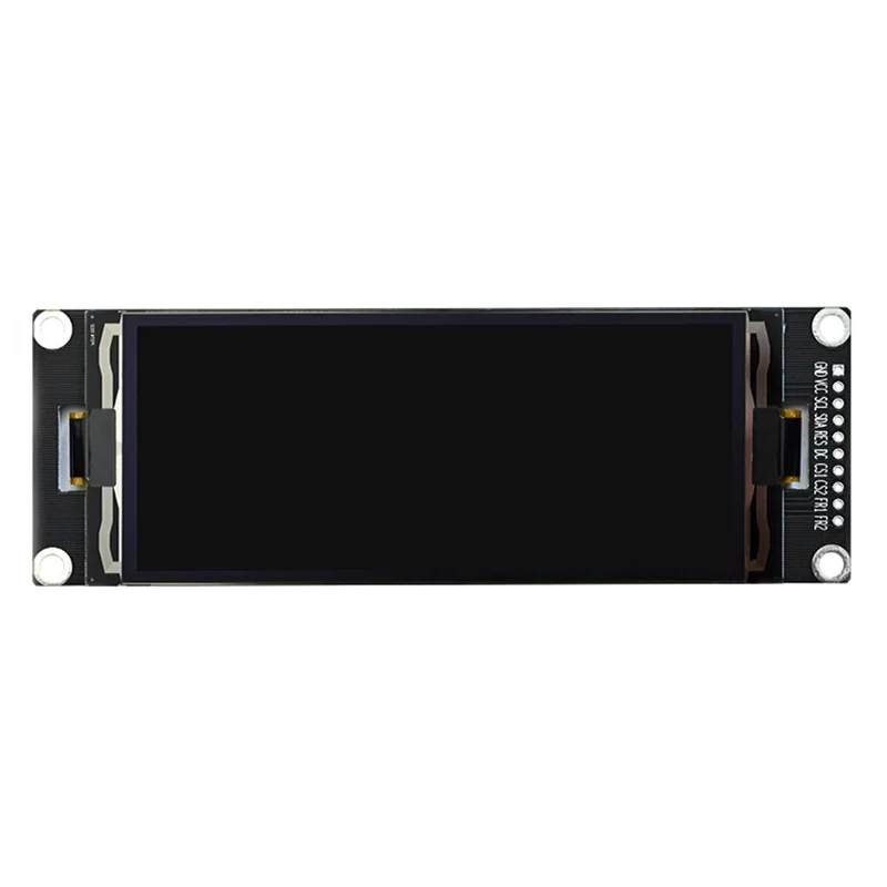 3.83 Inch Oled Display 132X320 Resolutie Spi Interface Ssd1320 Drive Seriële Scherm 16 Graden Grijze Schaal Verstelbare 10pin