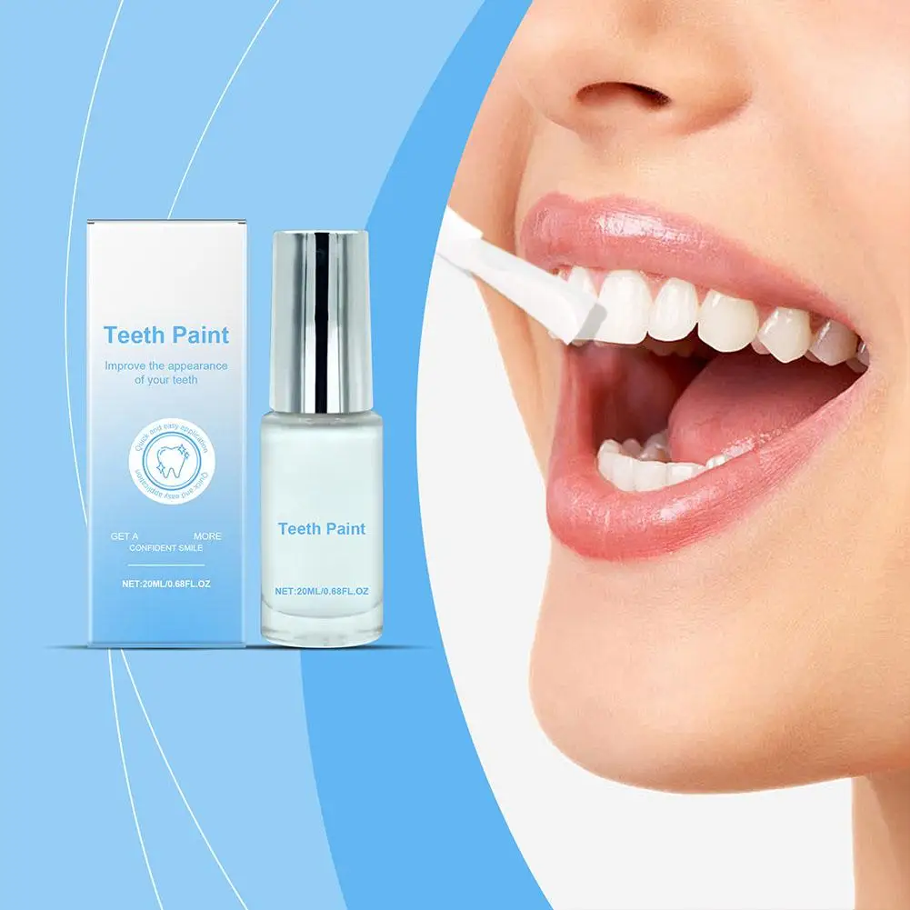 20ml Whitening Teeth Care Tooth Paint Polish Long-Lasting & Paint 20ml White Professional Fast Polish Tooth Strength Tooth A8F8