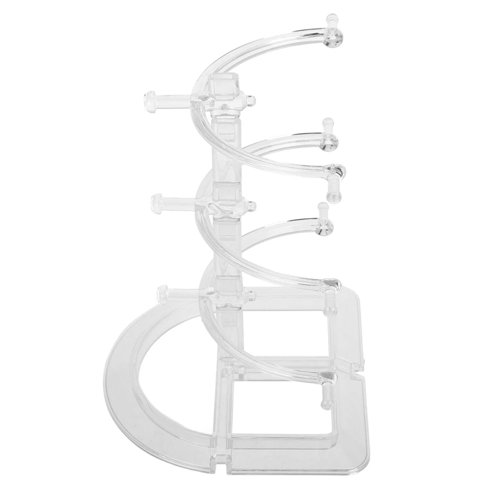 

2pcs Plastic Glasses Display Stand Eyeglass Holder Rack Smooth Material Sunglasses Organizer Desk Storage Solution