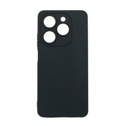 Black Matte TPU Shockproof Lens Protection Case Cover For Infinix Smart 8 X6525 HD Hot 40i Tecno Spark GO 2024 POP8 Spark20 20C