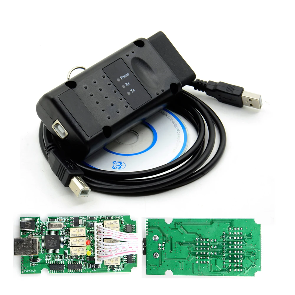 OPCOM V5 For Opel OP COM 1.70 flash firmware update Car Diagnostic Cable OP-COM PIC18F458 CAN BUS OBD 2 OBD2 Auto Tools