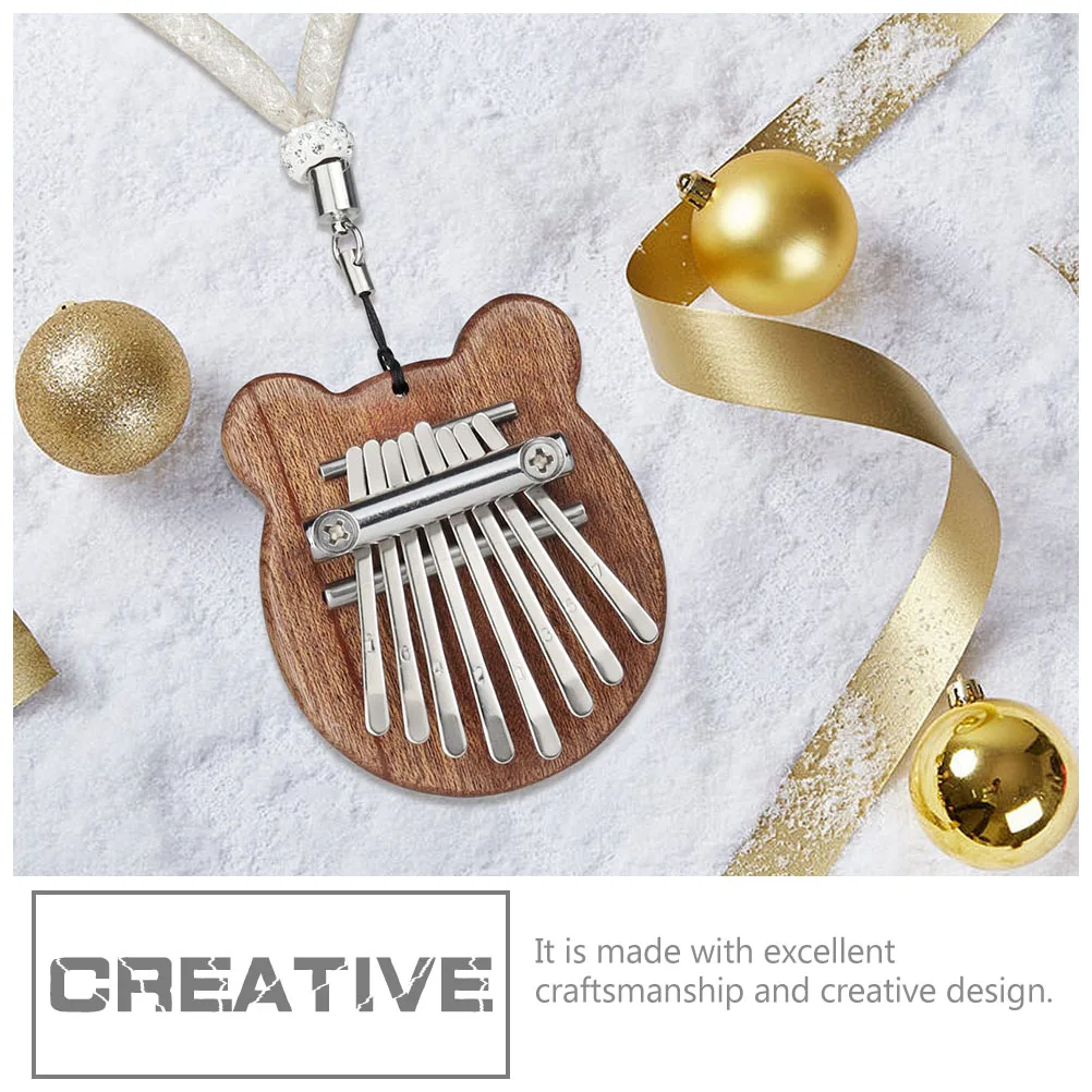 

Thumb Small Music Instrument Beginners Kalimba Finger Piano Creative Portable for