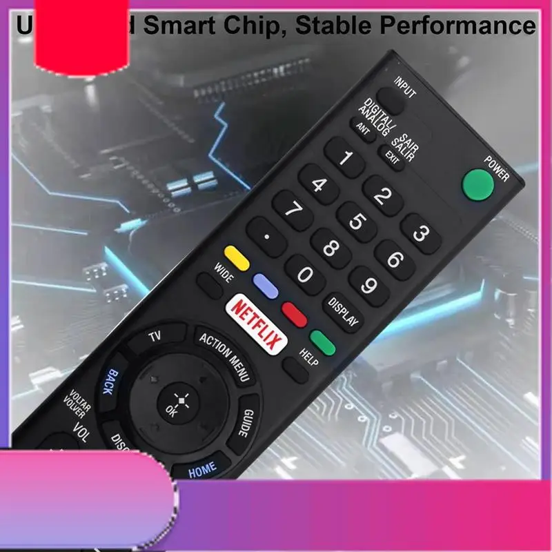 

1 Piece RMT-TX100B Remote Control Black Replacement Parts For Sony LED LCD 4K TV KDL-55W6500 XBR-55X855C KD-43X8301C KD-55XD8599