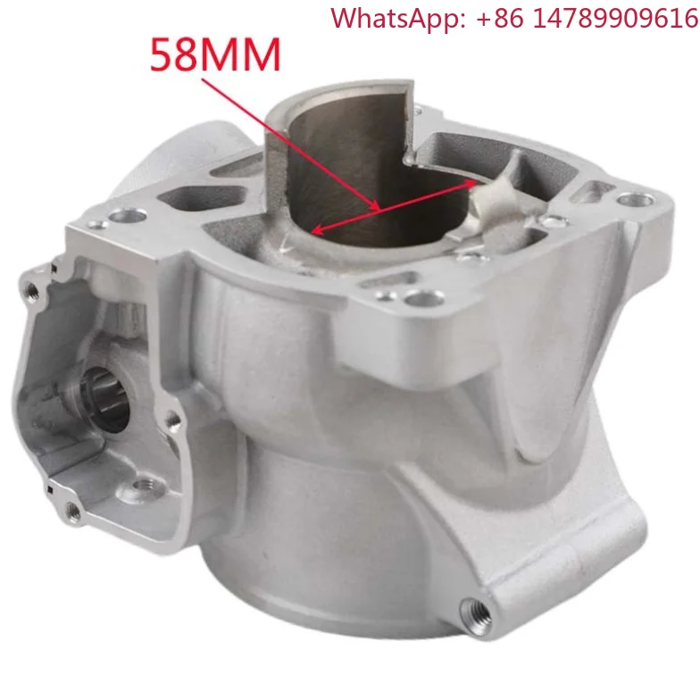 4 Valve Aluminum Cylinder Head For 212CC Engine MTK Brand Retrofit Upgrade Big Bore Cylinder Kit High Performance