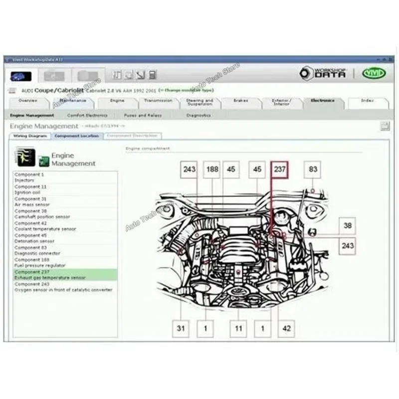 HAYNES PRO Otomotiv Tamir Yazılımı 2018 (Avrupa Araçlar) - usage example