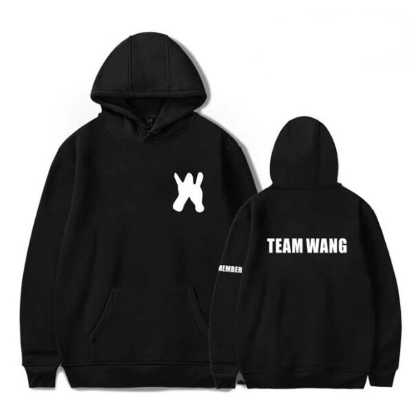 

KPOP GOT7 JACKSON TEAM WANG The Same Funny Hoodie Hip Hop Graphic Sweatshirts Harajuku Tracksuit Poleron Hombre Streetwear