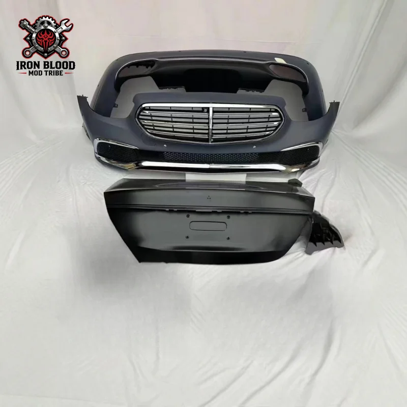 

Suitable for 2016-2020 Mercedes-Benz E-Class W213 modification and upgrade to 22-style executive version with large body kit, he