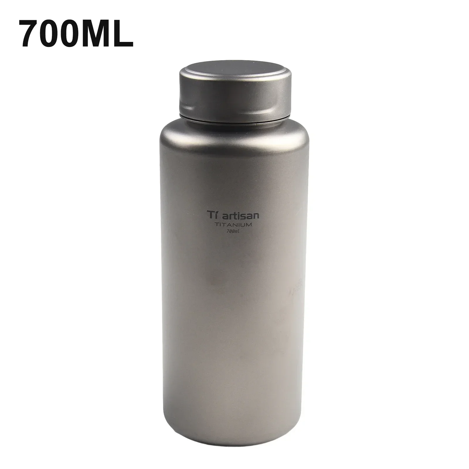 

96 characters Strong and Lightweight Titanium Water Bottle – Portable Outdoor Drinking Mug – 700/1000ml Capacity with Cloth Bag