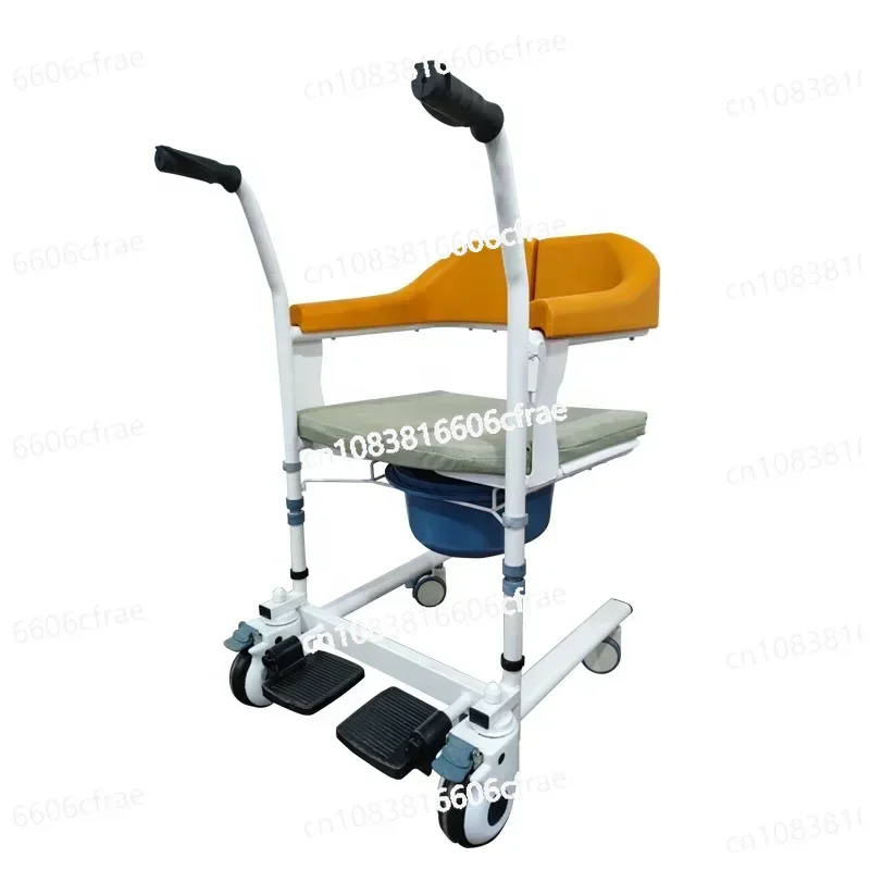 

Hot Sale Toilet Commode Chair Patient Lifting Transfer Chair for Elderly and Disabled