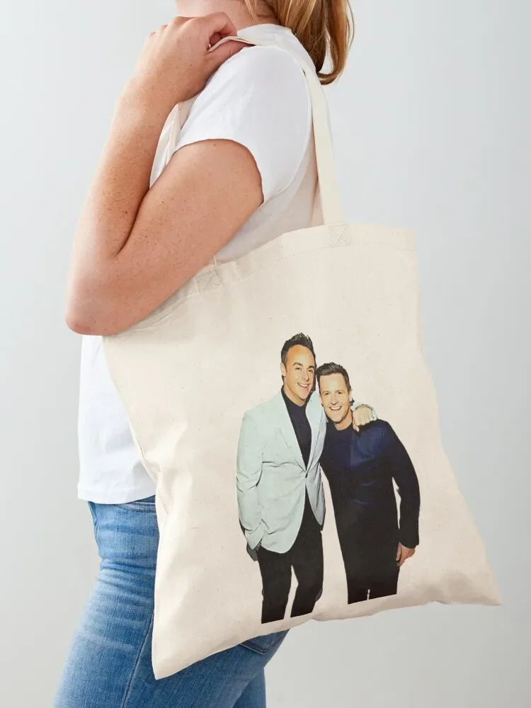 Ant and Dec [2] Tote Bag supermarket folding bag reusable grocery bags Women bags Tote Bag