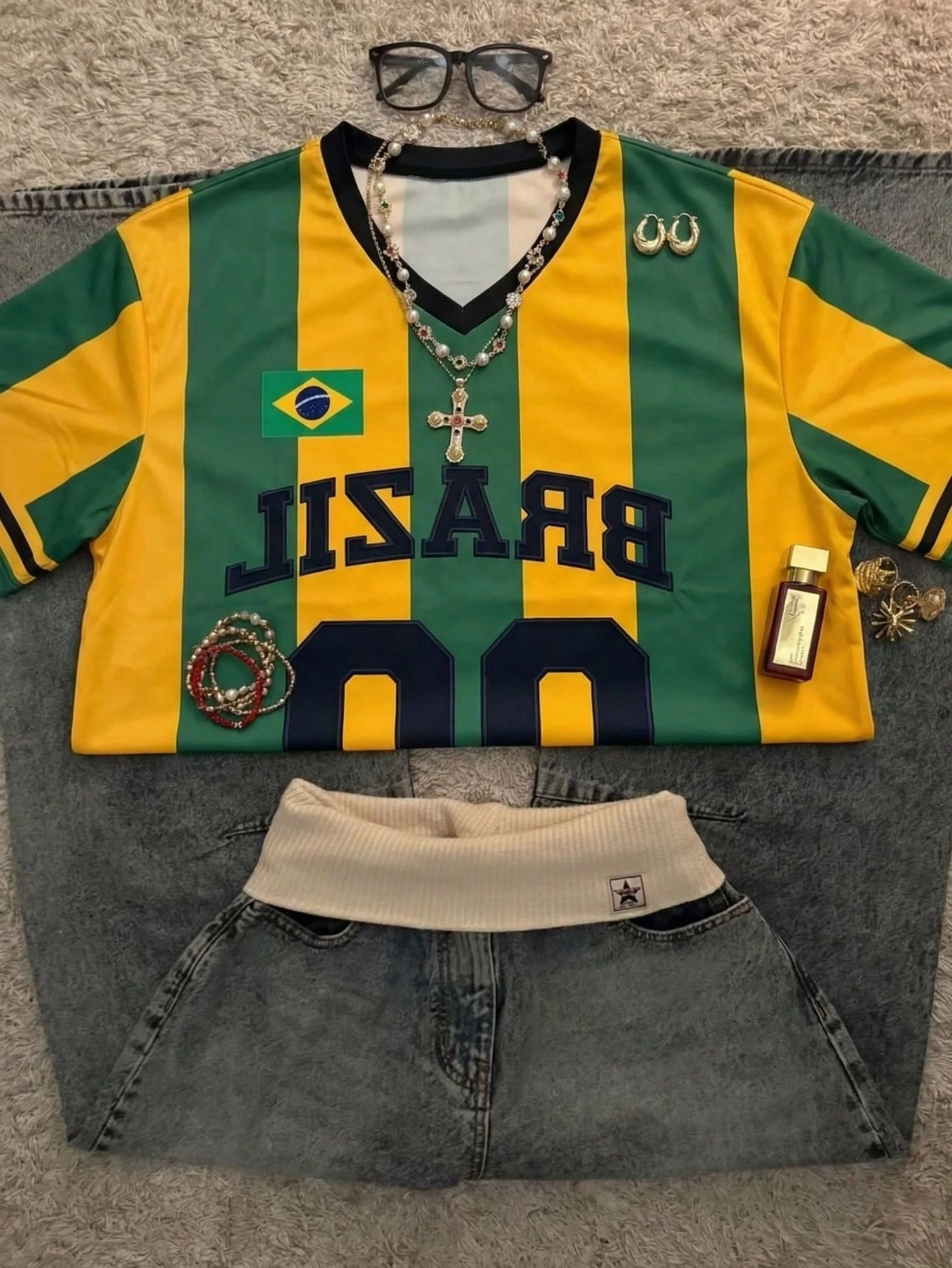 Summer Fashion Striped Loose T - огляд і ціна Street Fashion Brazil