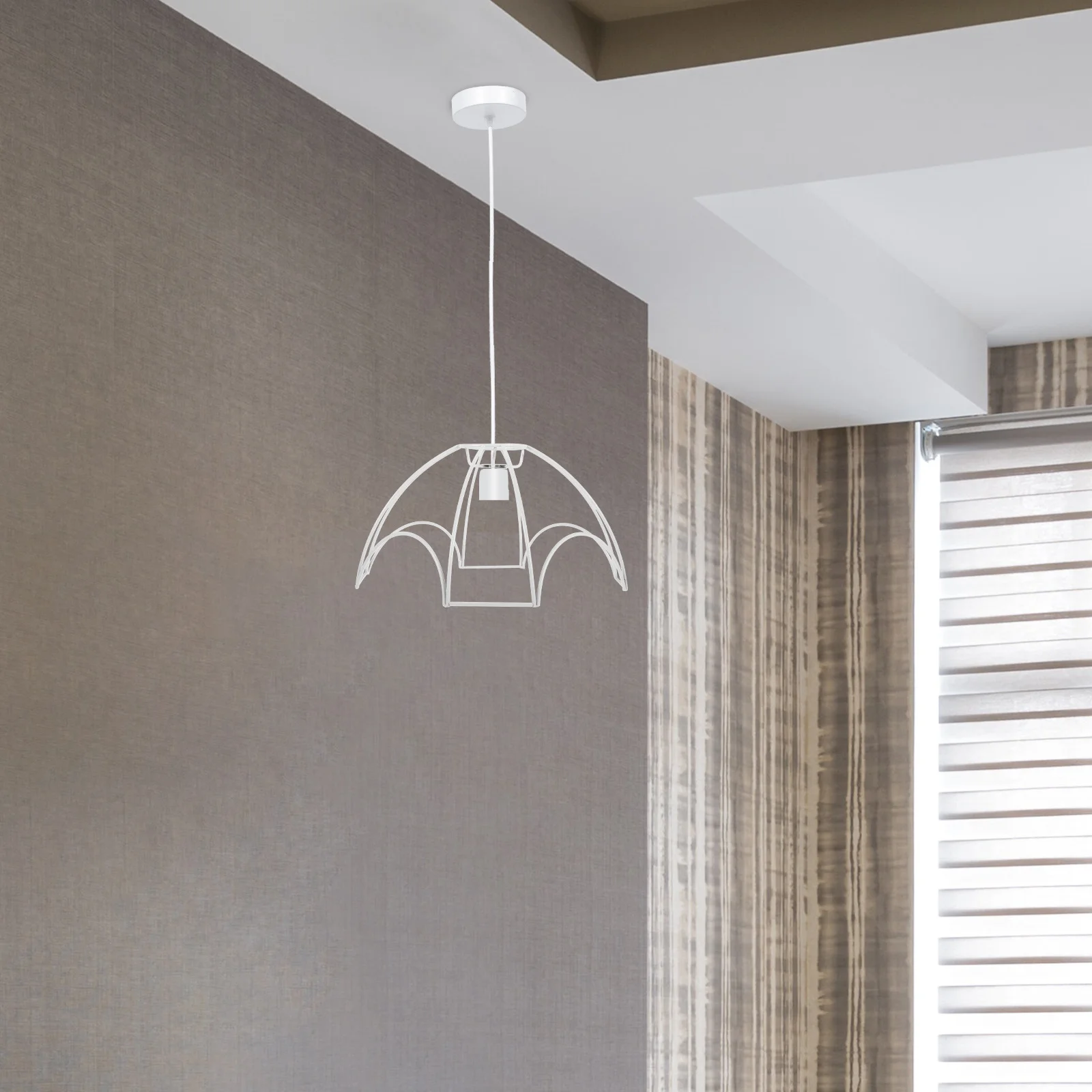 

Железный абажур в европейском стиле, прочный кронштейн для абажура настольной лампы «сделай сам», для домашнего офиса, кафе, декоративный держатель для светильника