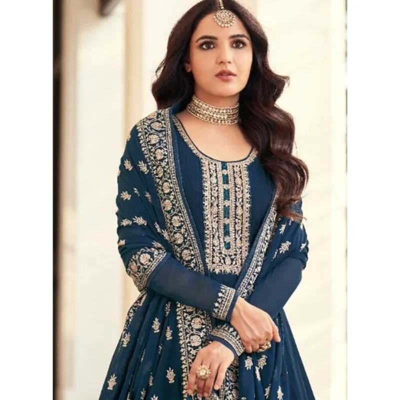 New Indian Designer Salwar Kameez Dress Wedding Pakistani Sharara Plazzo Dresses