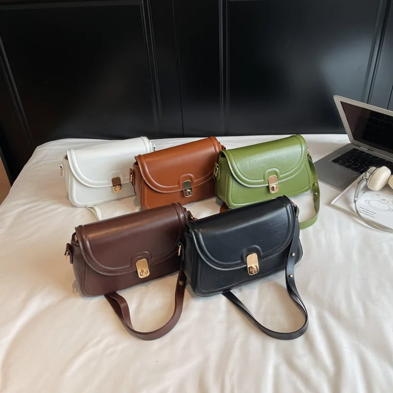 

Ретро сумка через плечо для женщин Модные универсальные сумки и сумки Дизайнерская сумка Сумка Женская Sac À Main Femme