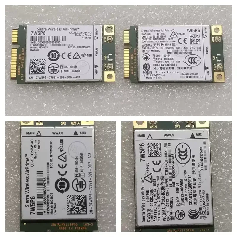 for Sierra MC8805 DW5570 7W5P6 4G LTE Module Original Disassembly Laptop Wireless Card