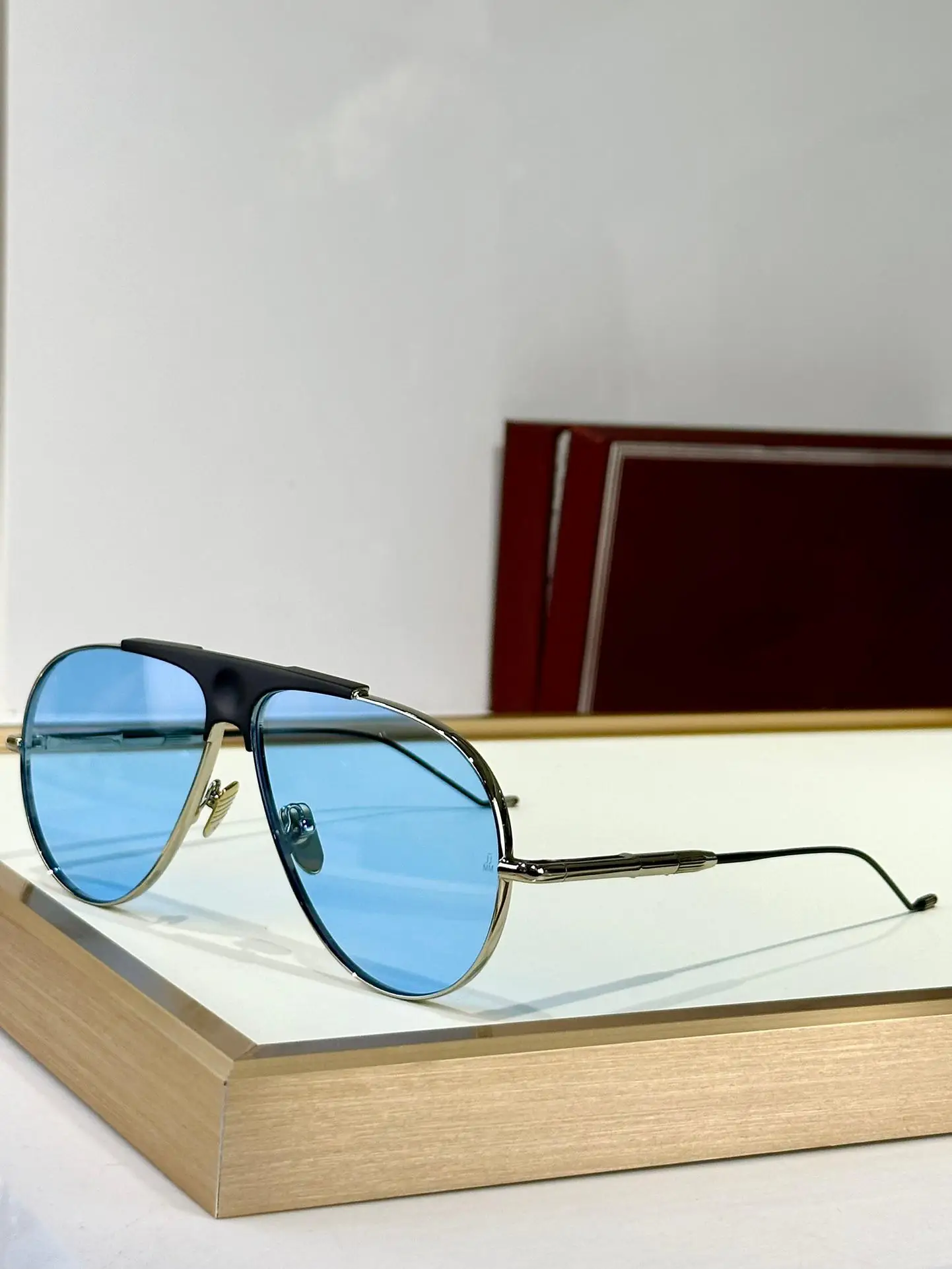 Trendy and Stylish Retro Round Metal Frame Sunglasses with Adjustable Temples; Sunglasses/eyeglasses, High-end Luxury Gifts.