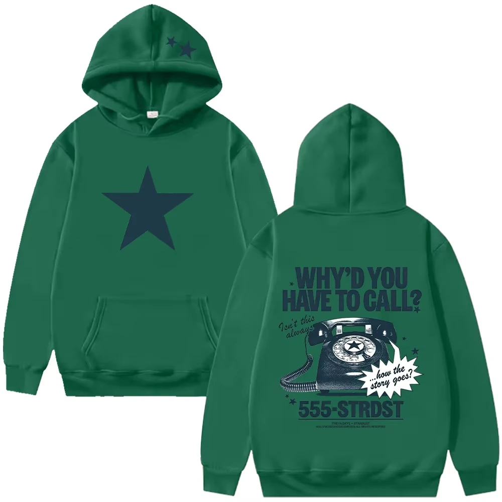 Freya Skye Hoodie Vintage Cartoon Print Hoodies Damen Herren Lässige Langarm-Kapuzenpullover High Street Y2K Streetwear – Detail 14