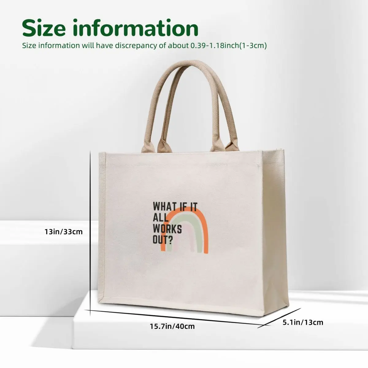What if it all works out? Tote Bag Women's bags Women's bag great bag