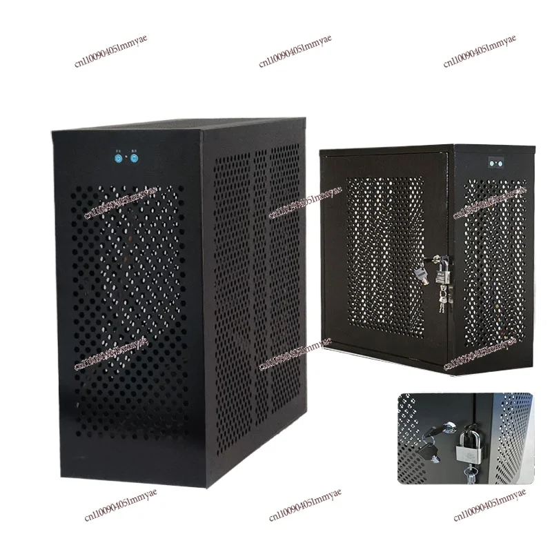 

Computer Host PC Security Chassis Host Data Protection Box with Lock Host Cabinet