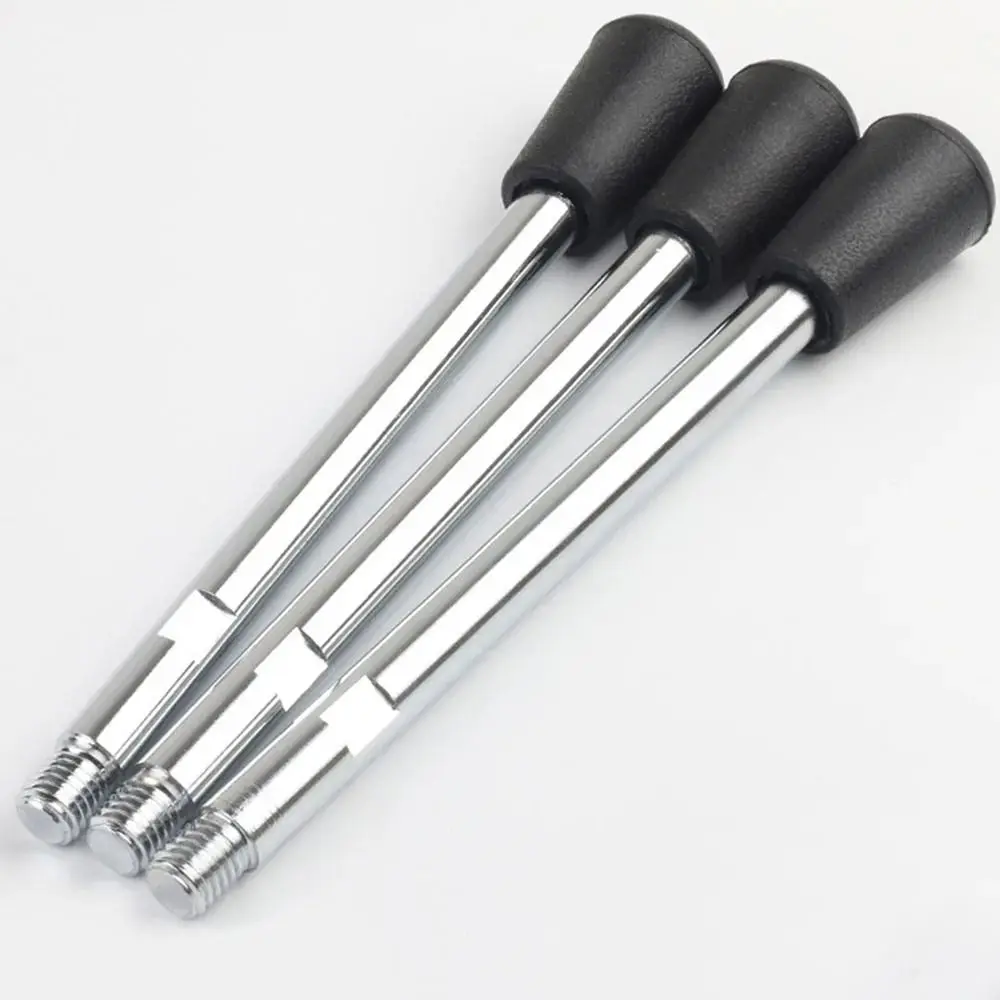 1Pcs Durable M6-M12 Handle Bar Bakelite Knob Fixed Machine Work Rod Long Grip Carbon Steel Bar Bench Drill Accessories
