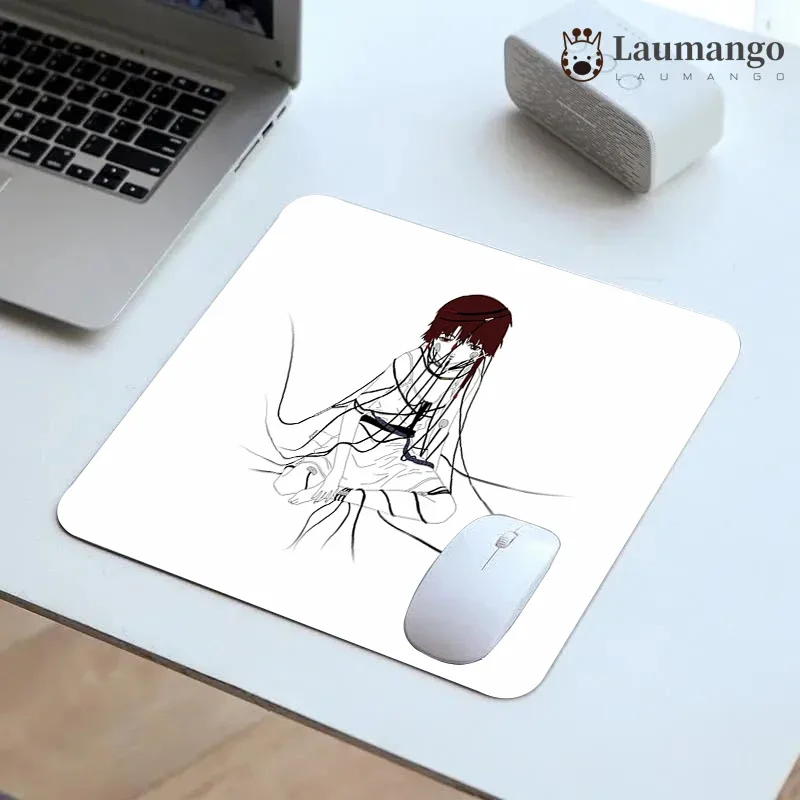 Gamer Desk Pad Serial Experiments Lain Mouse Stitch Mousepad Anime Mat Small Mousepepad Gamer Pc Gaming Deskpad Cheap Laptop