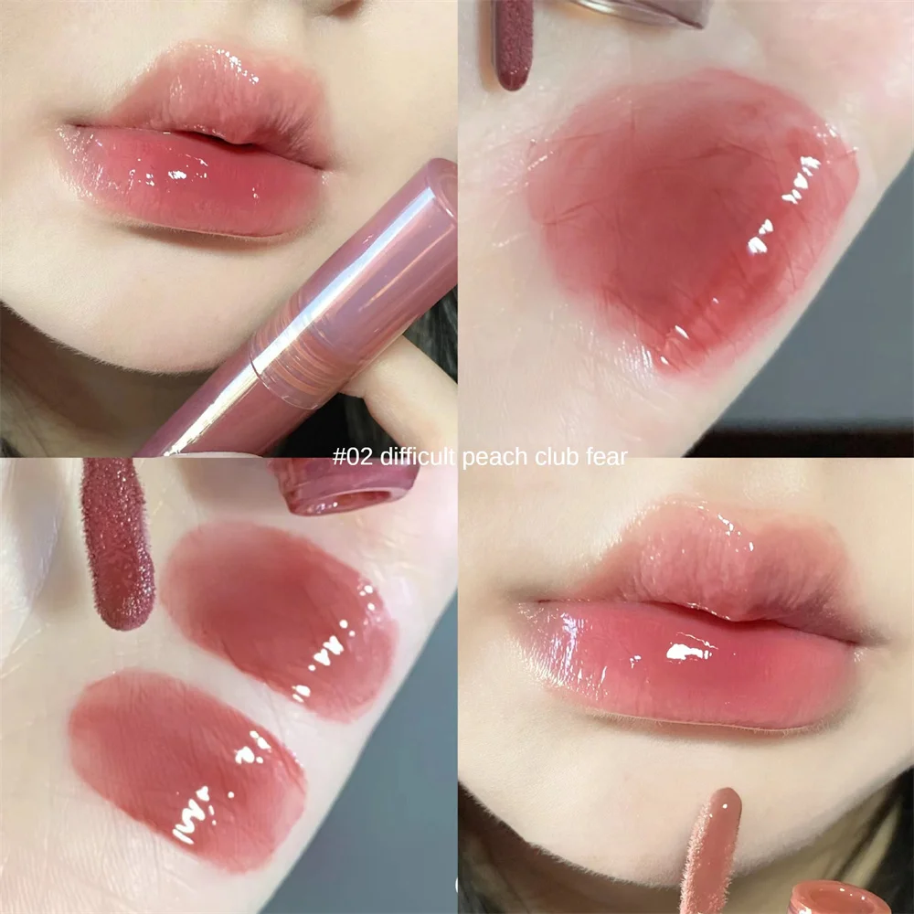 Non-stick Cozy Lip Balm Not Easy To Stick To The Cup Odorless High Gloss Lip Gloss Lip Care Lip Gloss Transparent Convenient