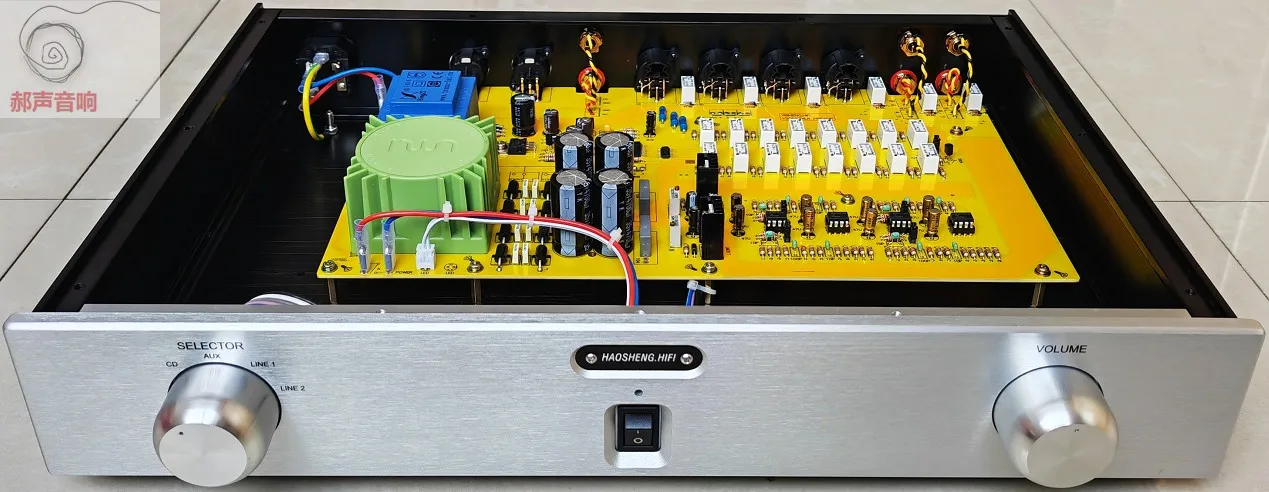 

НОВЫЙ готовый сбалансированный предусилитель S0627 LM4562 HiFi предусилитель XLR RCA регулятор напряжения на LM317