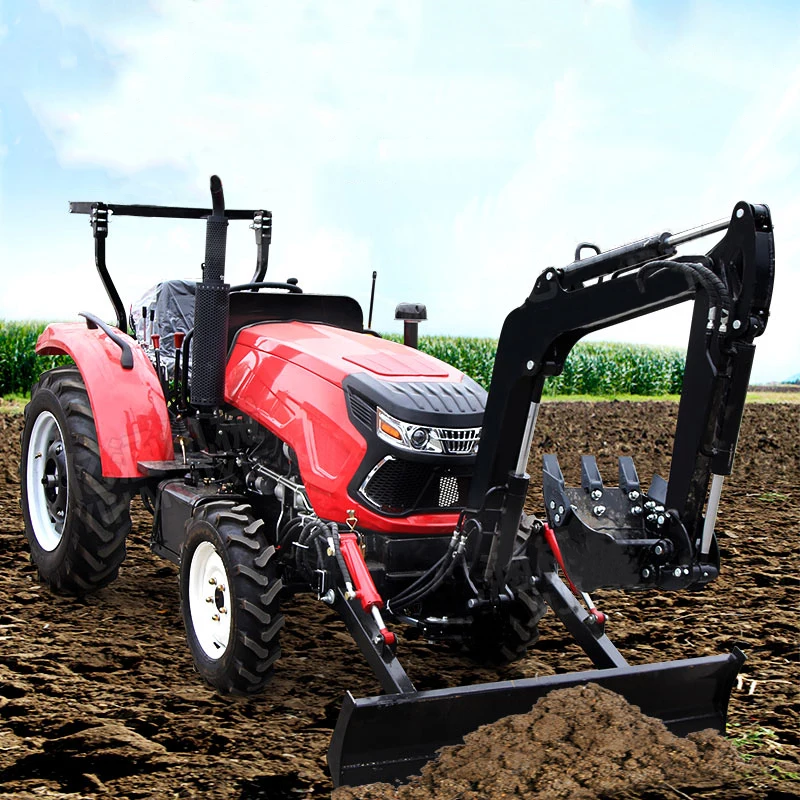 High Quality Farm Tractor 50HP High Power 4WD Wheel Tractor with Cost-Effective