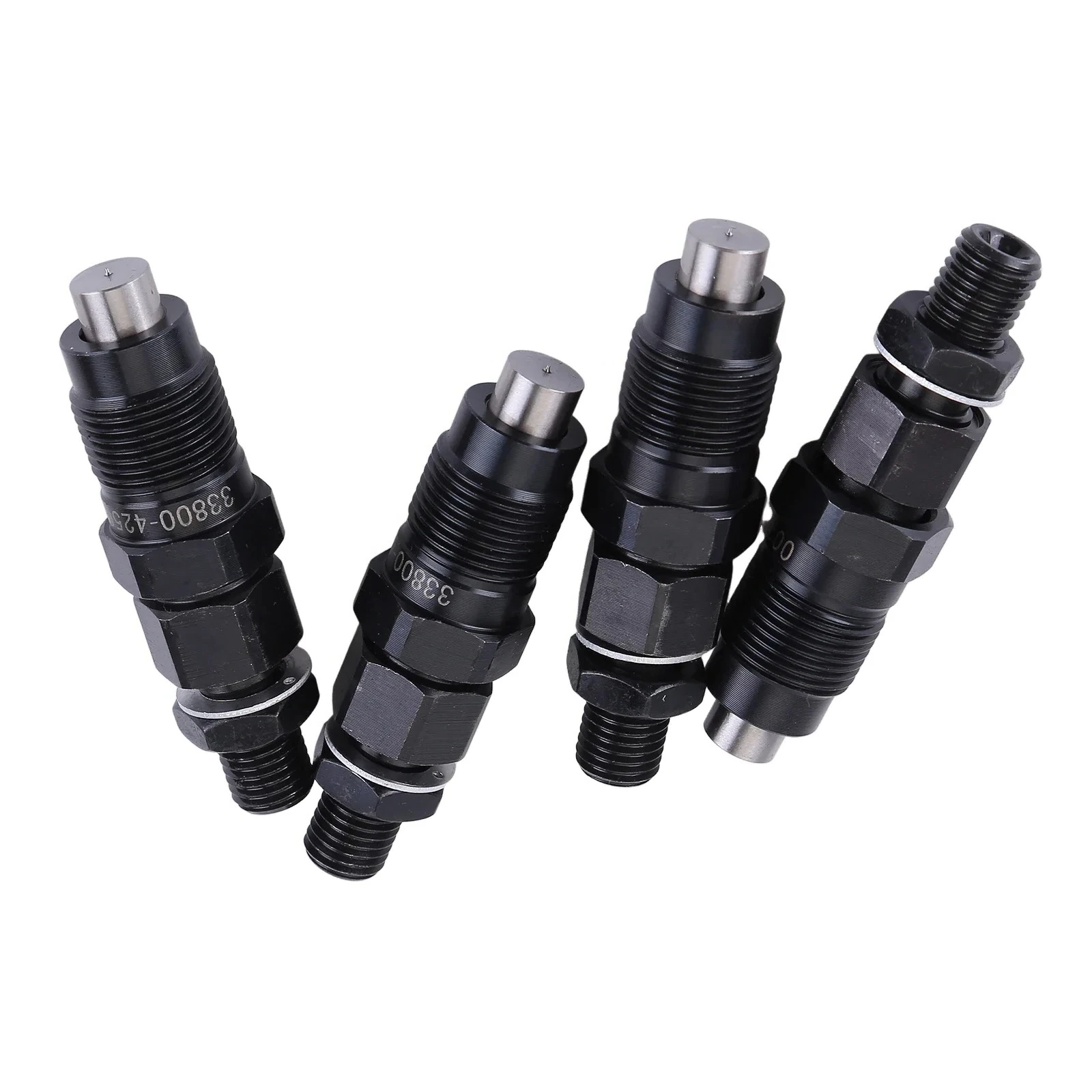 4 Uds inyector de combustible Compatible para H100 2.5L 2004-2012 para H100 Carro 2.5L 2010-2014 para H100 Chasis 2.5l 2006-2010