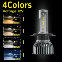 Heyword 22000lm 160W 1860 CSP Chip 3000k/4300k/6000k/8000k Car LED Headlight H4 H7 H1 LED Headlights 9005 H7 H9 H11 fog Light 2