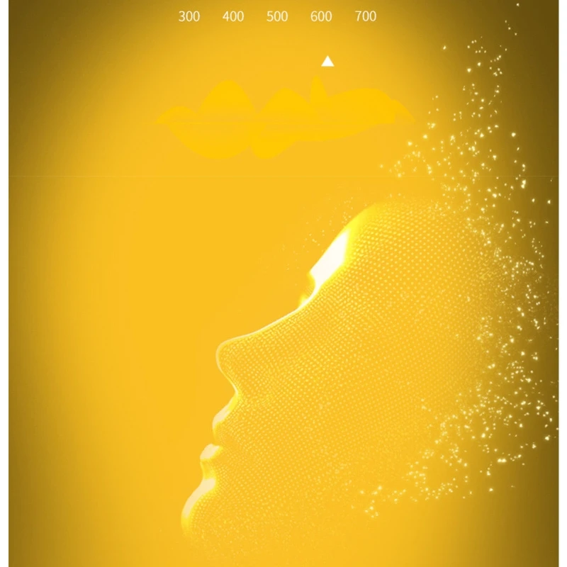 Mặt nạ LED Trị liệu bằng ánh sáng 3 màu Photon Xanh Đỏ Đèn Sạc Bảo Trì Trẻ Hóa Da Nhà cho Da Mặt