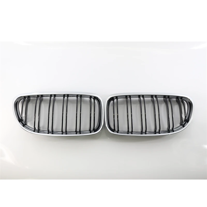 Car Front Kidney Grille Grill 2 Line Double Slat For For BMW 3 Series M3 E90 LCI 325I 328I 335I 335Xi 330I 330Xi 2008-2011