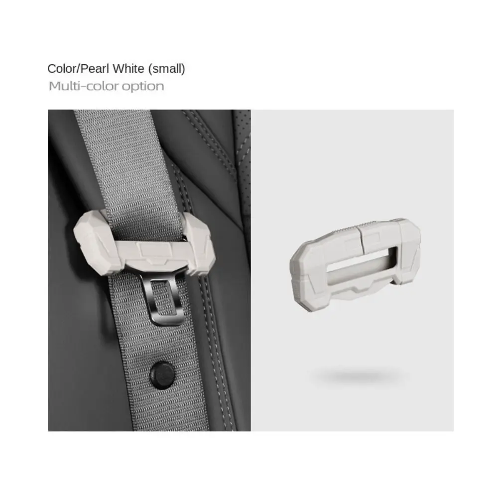 2 pcs Anti Scratch Belt Buckle Covers Silicone Case Snap Protector Seat Belt Clip 2 pcs Anti Abnormal Noise Protective Cover
