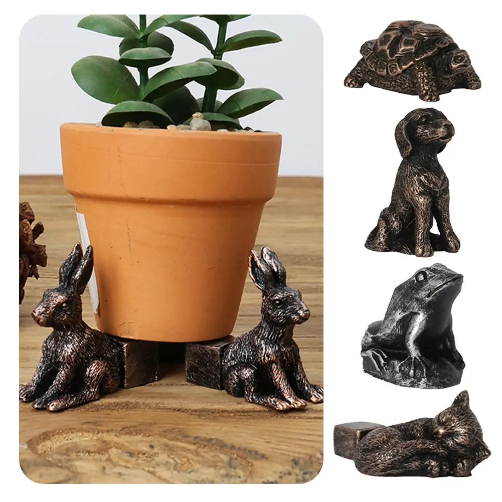 3-Pack Animal Planter Feet Improves Root Air Circulation Keeps Pots Dry Pot From Prevents Flower And Plants Rotting Decorat Z9J2