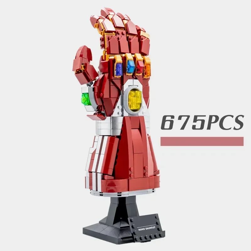 Super Heroes Wolverine's Claws Set 76250 Iron Man 76191 Gloves Ornament Building Blocks Bricks Toys Kids Gifts Compatible 76223