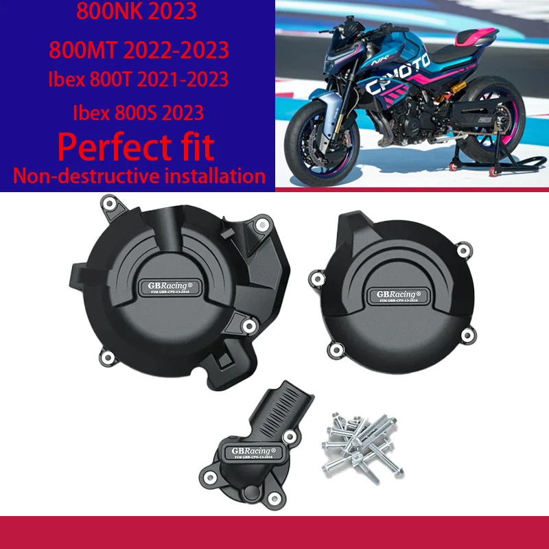 

CFMOTO 800NK 2023/800MT 2022-2023/Ibex 800T 2021-2023/Ibex 800S 2023 Engine protection cover Pulse protection cover Water pump p