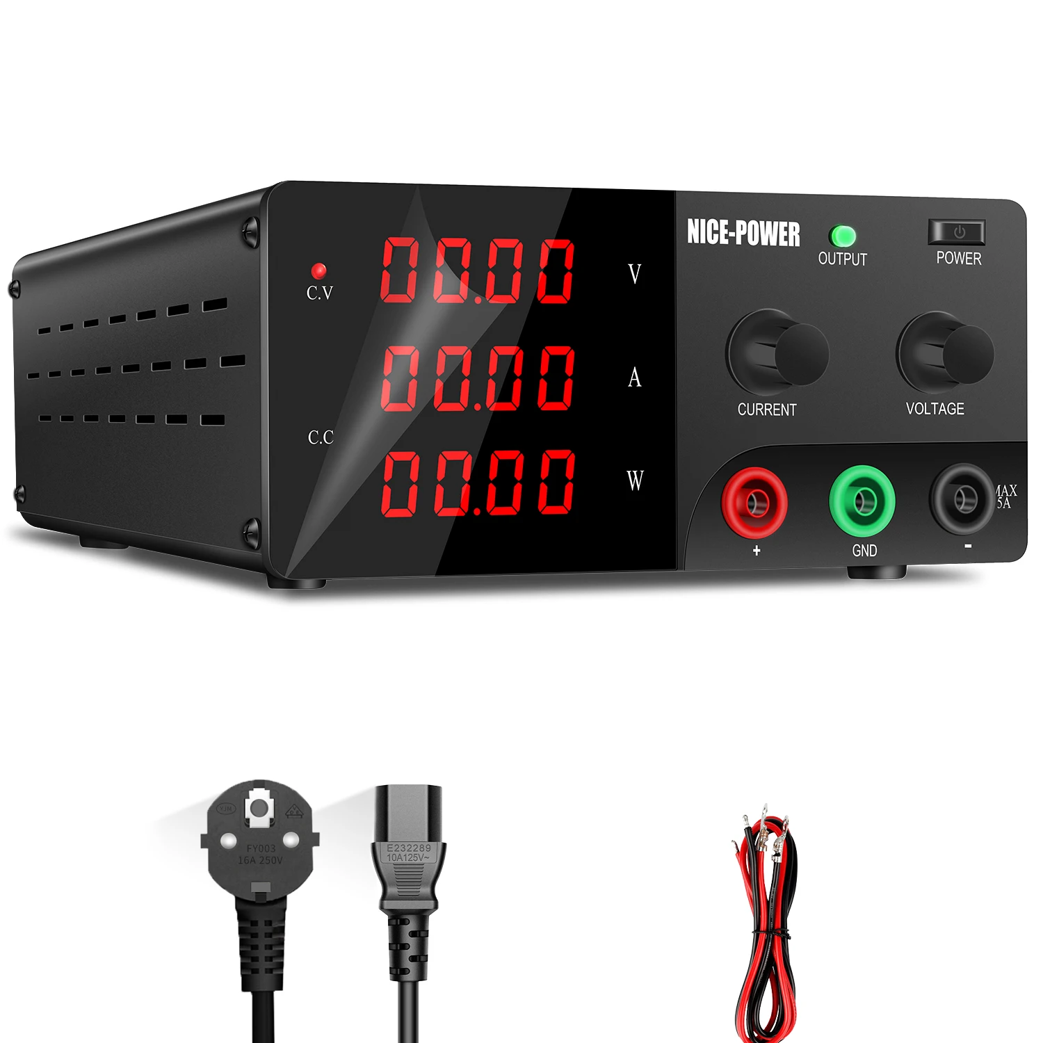 120V 10A 1200W Einstellbare DC Netzteil RS-232 Port Encoder Spannung Regler AUSGANG Schaltquelle Für Telefon reparatur Ladung – Detail 2