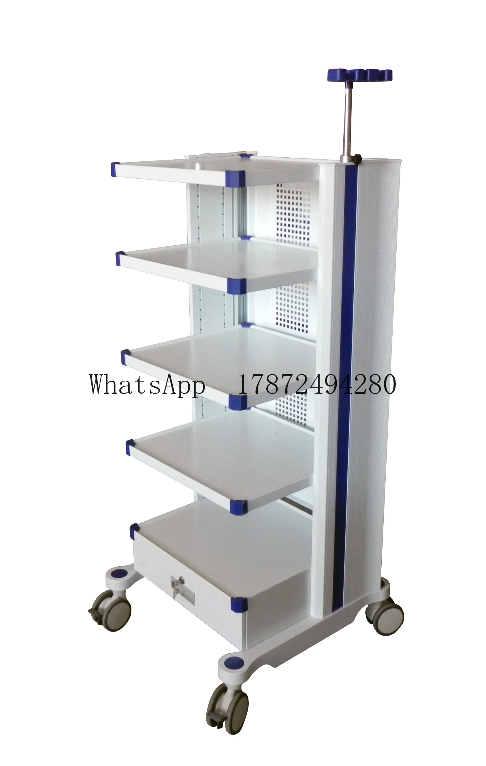 Mobile  Instrument Cart Multilayer  Workstation Trolley