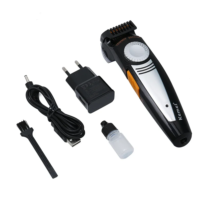 Kemei Men's Fast Charging Trimmer Professional Electric Hair Clipper EU Plug Adjustable Hair Knife KM-819 Razor