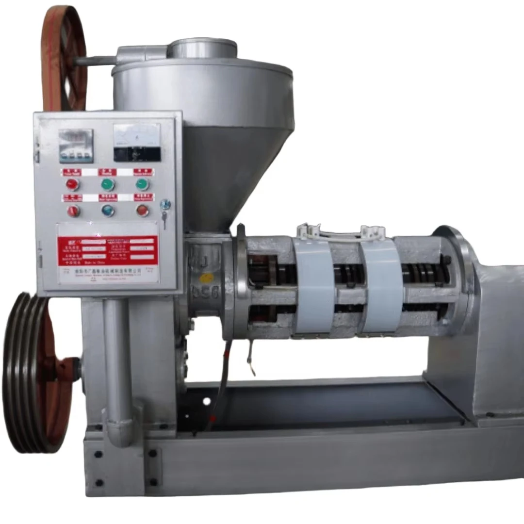 Industrial-grade Luoyu Automatic Stainless Steel Screw Oil Press 500kg/h Cold Hot Dual-pressing Multi-Oil Types Rapeseed Oil