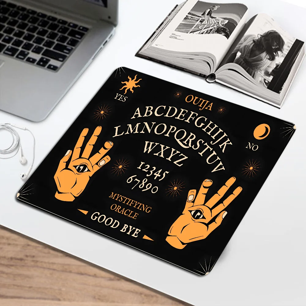 Halloween Ouija Board Mousepad Anti-Slip Gaming Mouse Pad Gamer Desk Mat Keyboard Pad Decoration Mause Pad OfficeAccessories