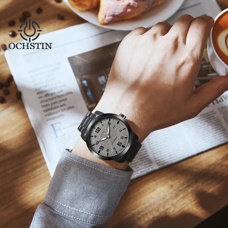 OCHSTIN New 2024 Master Series Personalized Trend Fully Automatic Mechanical Movement Waterproof Men\'s Mechanical Watch