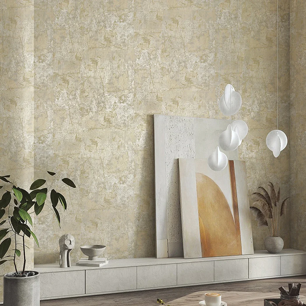 Mottled Cement Wallpaper for Walls Bedroom Living Room Обои Bar Cafe Concrete Background Papier peint