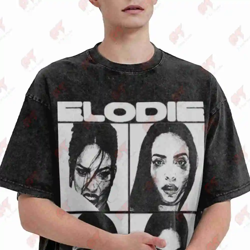 Elodie Mi Ami Odi Vintage Washed Tee Pure Cotton T-Shirt