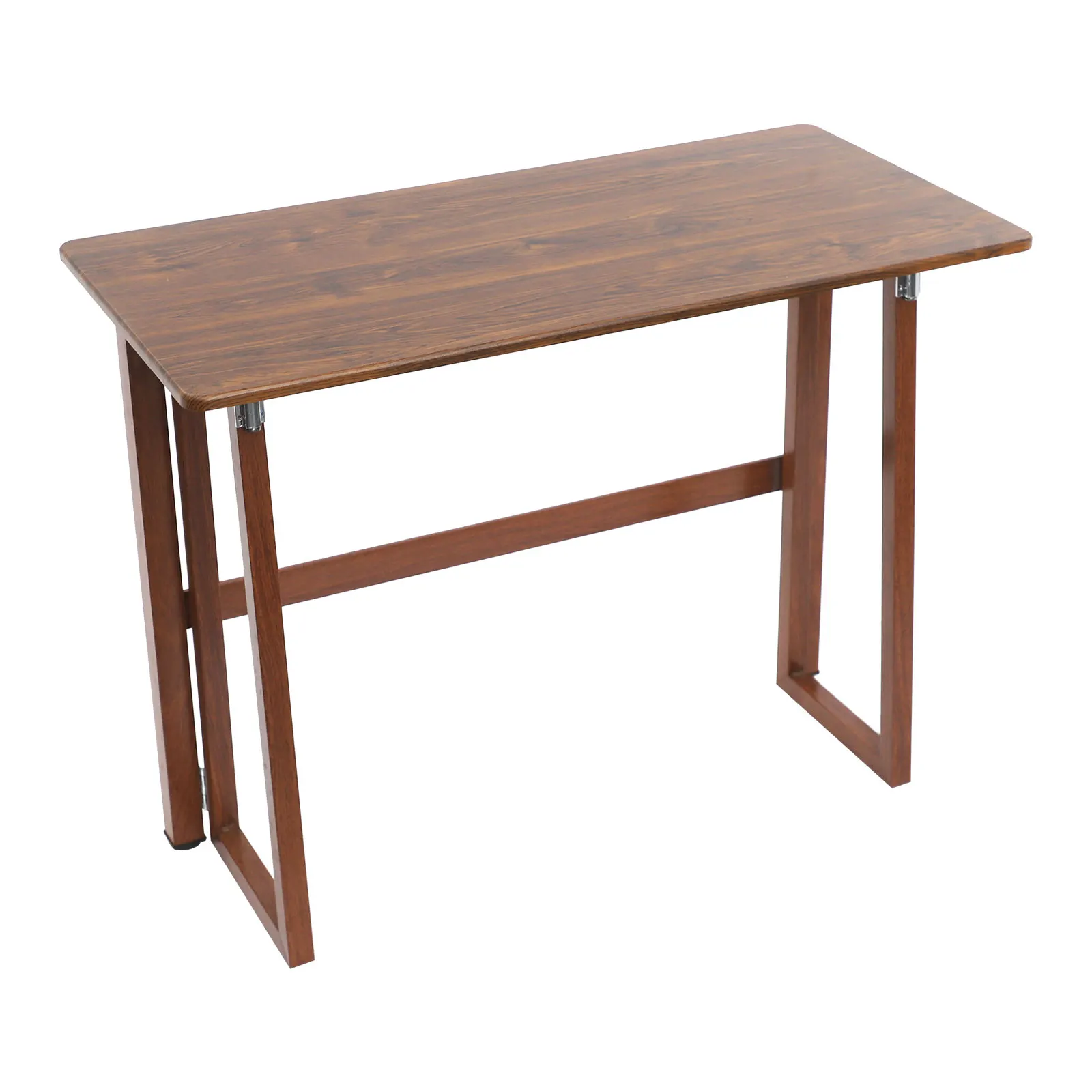 

(Clearance Sale!) Folding Table 100cm Coffee Tables for Home Dining & Work 75cm Height Foldable Desk Foldable Computer Desk for Small Spaces